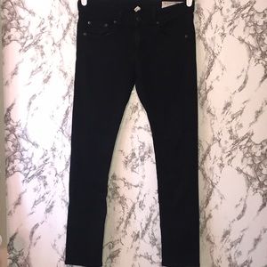 rag & bone Black "Capri" jeans